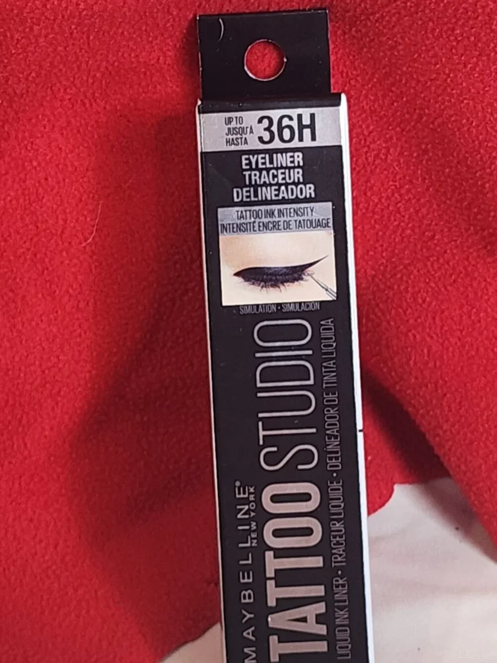 Maybelline New York Tattoo Studio 36H Liquid Ink Liner .08fl oz. Color 001 Black